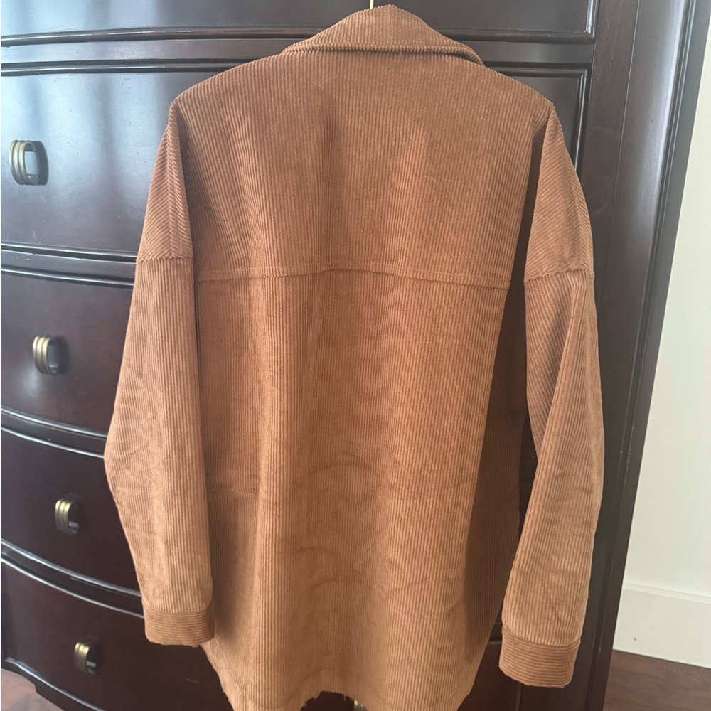 BRAND NEW Rebecca King Cord Shacket - Picture 7 of 12